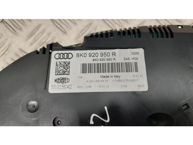 Панель приборов 8K0920950R Audi A4 S4 B8 8K
