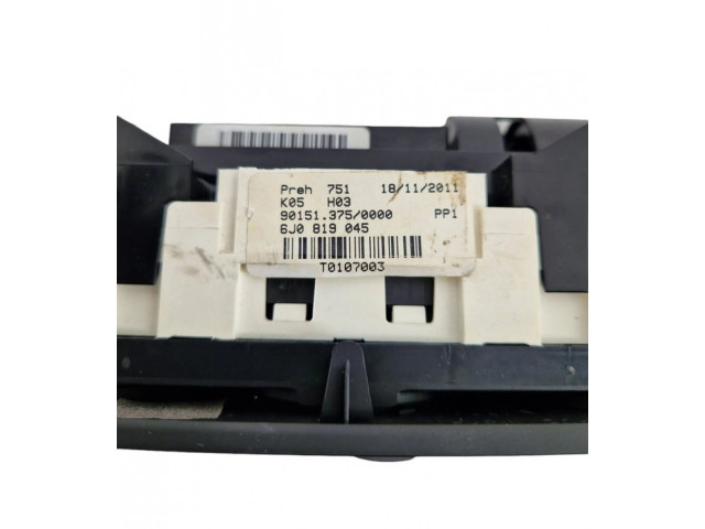 Блок управления климат-контролем 6J0819045   Seat Ibiza IV (6J,6P)