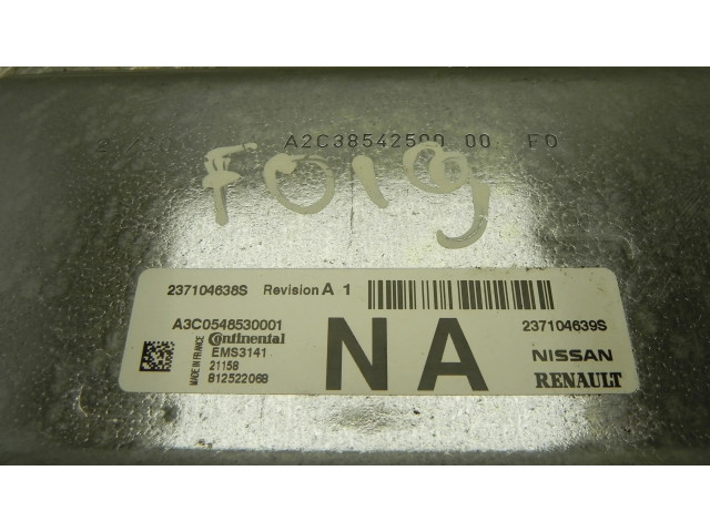 Řídící jednotka 237104638S   Dacia Sandero 2022