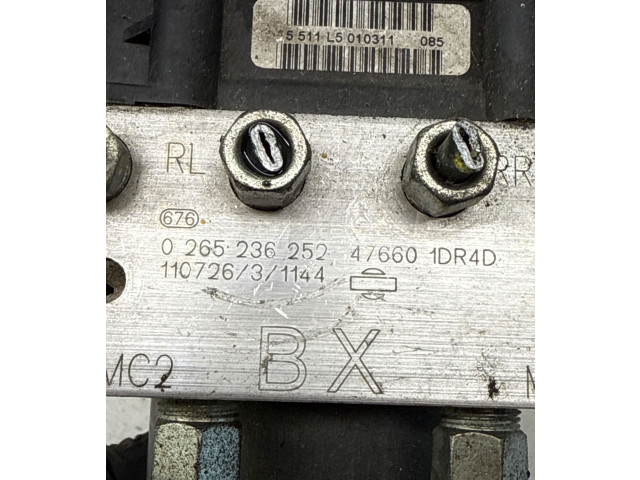 Блок АБС 476601DR4D, 0265236252   Infiniti  FX   -  года