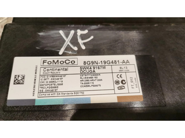 Блок комфорта 8G9N19G481AA Jaguar XF X250