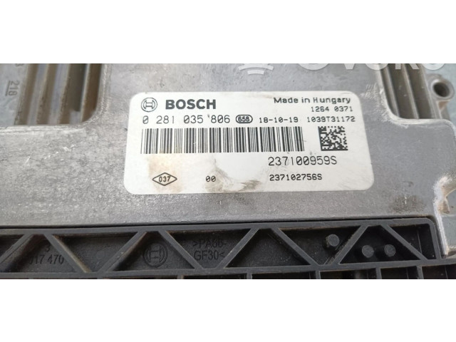 Řídící jednotka 0281035806 Renault Captur 2018