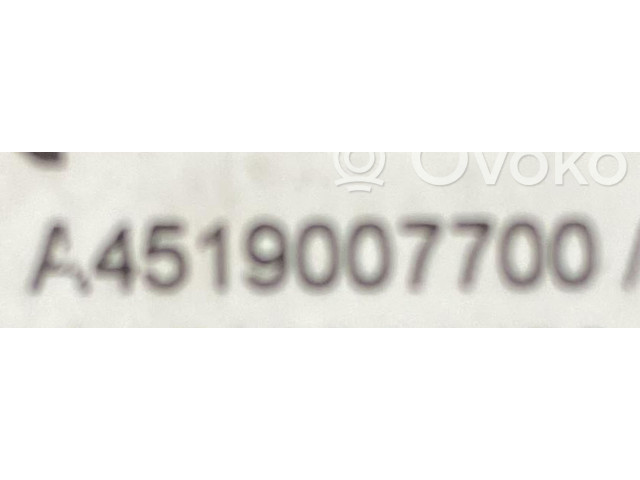 Pojistková skříňka A4519007700, A4519007700 Smart ForTwo II 2011