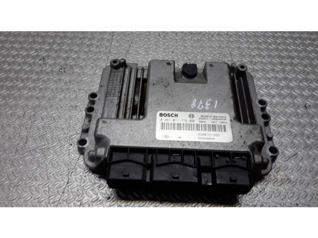 Блок управления двигателя 0281011776, 8200391966 Renault Scenic II - Grand scenic II