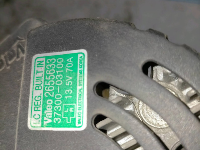 Генератор 3730003100 Hyundai i10