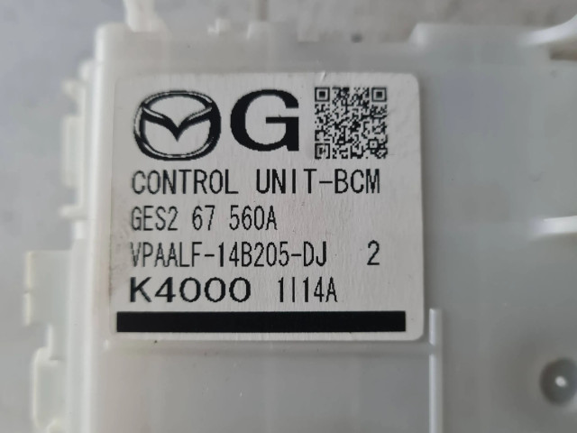 Блок комфорта GES267560A, K40001114A Mazda 6