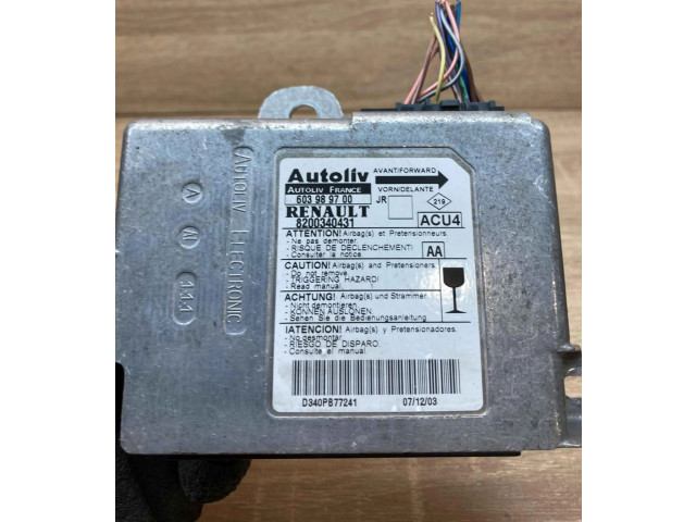 Блок подушек безопасности 8200340431, 603989700 Renault Scenic II - Grand scenic II