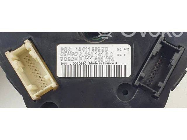 Блок управления климат-контролем 14011592ZD, F011500074 Citroen C8