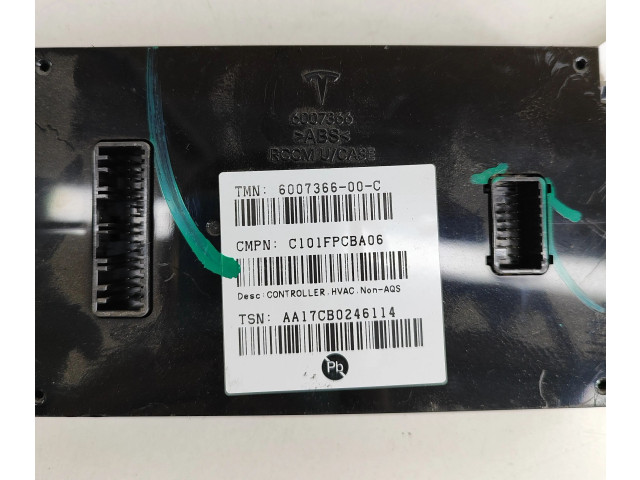 Блок управления климат-контролем 600736600C, C101FPCBA06 Tesla Model X