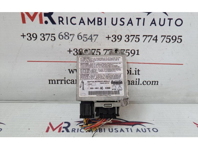 Блок подушек безопасности 3W93-14B321-AC, 3W93-14B321-AC Jaguar XJ X350