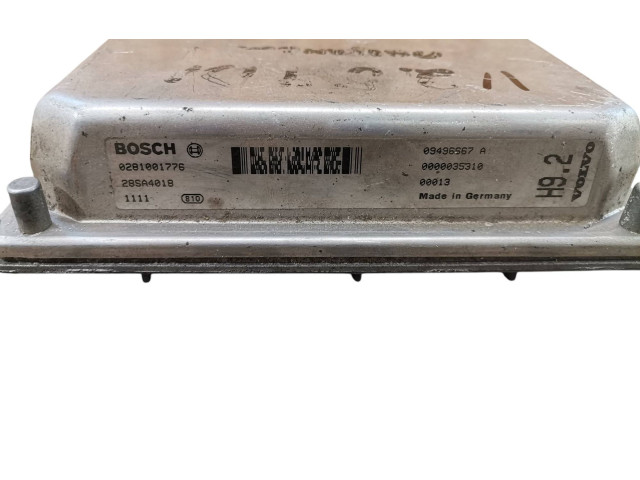Блок управления двигателя 09496667A, 00013 Volvo S70 V70 V70 XC