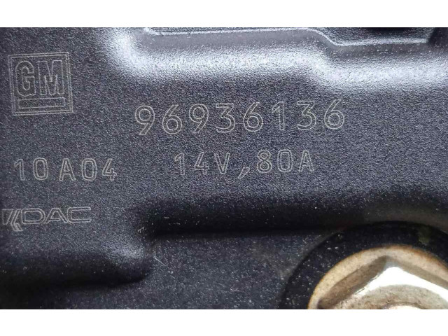 Генератор 96936136, GM-80AH-12V   Chevrolet Aveo      