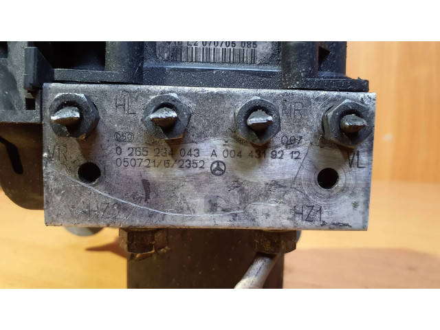 Jednotka ABS A0044319212, 0265234043 Mercedes-enz B W245 2008