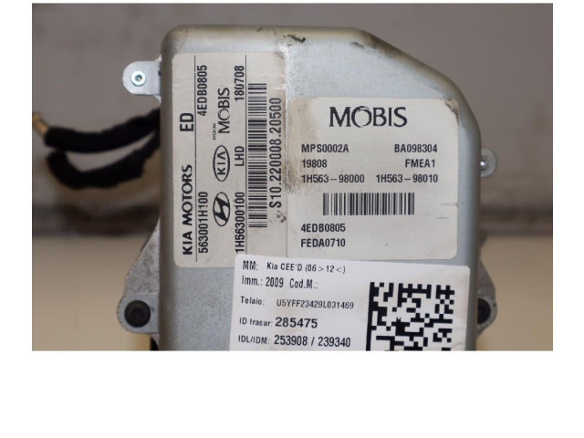    Рулевая рейка 563001H100   KIA Ceed 2006 - 2012 года