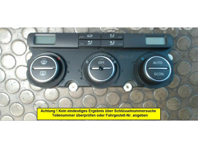 Блок управления климат-контролем 0000, NICHTZUTREFFEND Volkswagen Touran I