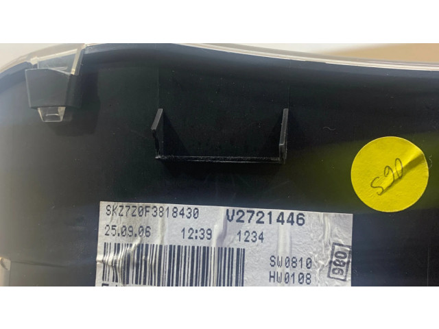 Панель приборов 5J0920810C, SKZ7Z0F3818430 Skoda Roomster (5J)