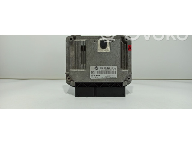 Блок управления двигателя 03G906021TB, 0281014711 Skoda Octavia Mk2 (1Z)