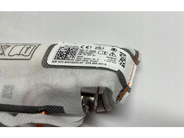 Подушка безопасности водителя Skoda Superb B9