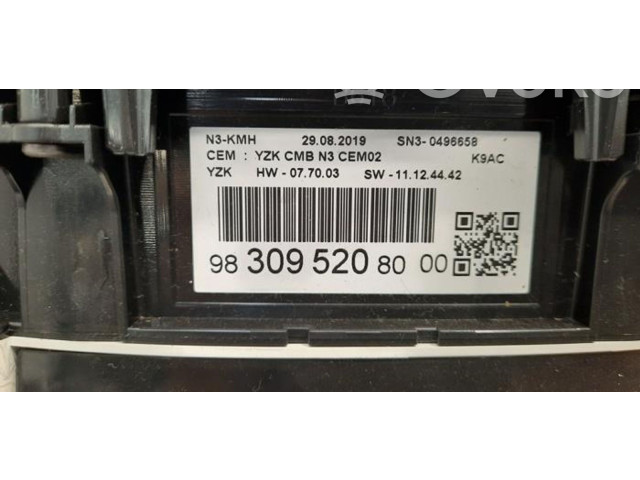 Přístrojová deska Citroen Berlingo 2019 9830952080