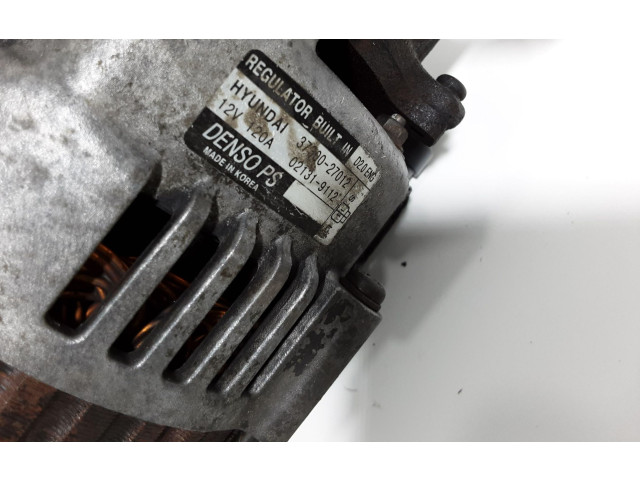 Генератор 3730027012, 021319112 Hyundai Santa Fe