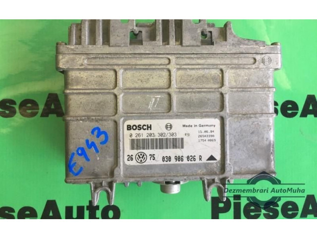 Блок управления двигателем Блок управления 0261203302, 0261203303 Volkswagen Golf III