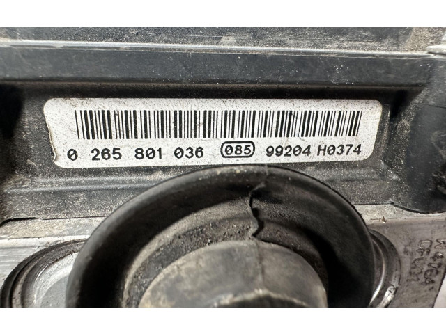 Блок управления АБС 0265801036, 0265801036   Fiat 500