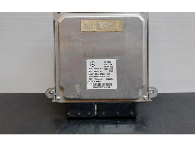 Řídící jednotka A6519004500, A6519014000 Mercedes-Benz C W205 2014