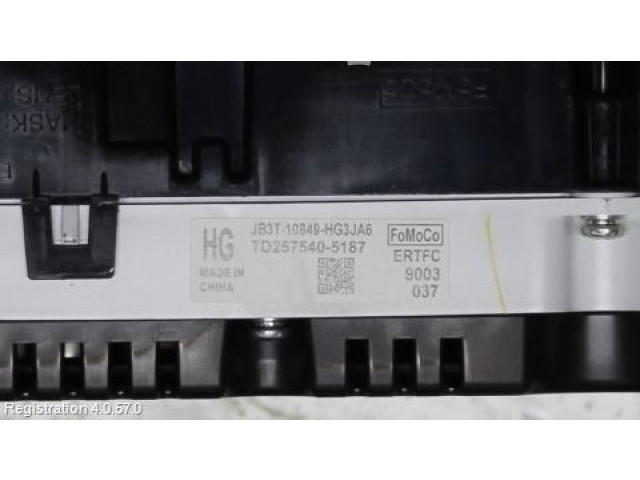 Панель приборов 2422818, JB3T10849HG3JA6 Ford Ranger IV