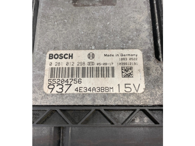 Зеркало (механическое) 55204756, 4E34A3BBM Alfa Romeo 147