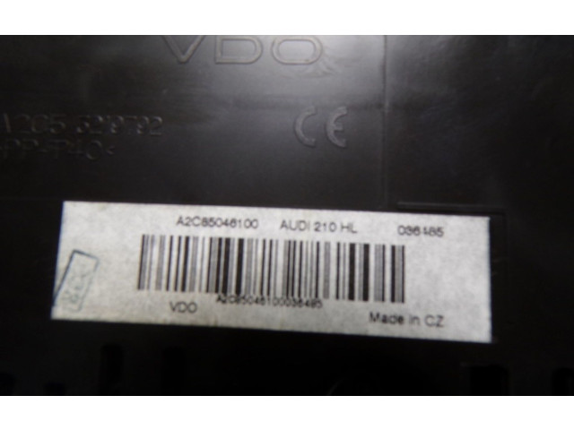 Панель приборов 8X0920930P, 8X0920930P   Audi A1       