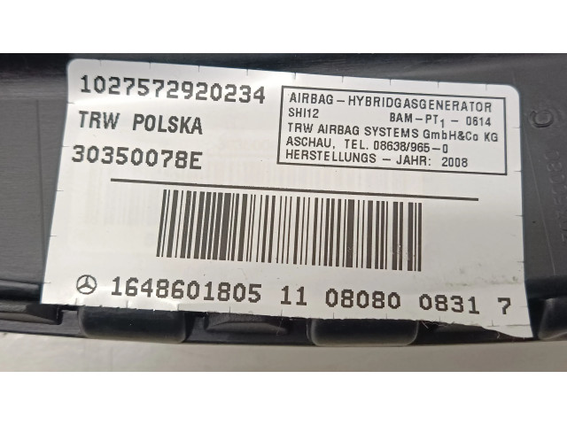 Подушка безопасности в сиденье 1648601805 Mercedes-Benz R W251