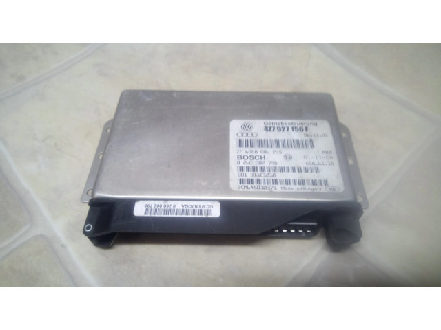 Блок управления коробкой передач 4Z7927156F, 0260002798   Audi A6 Allroad C5