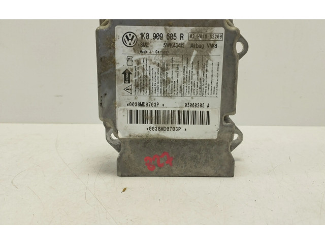 Блок подушек безопасности 1K0909605R, CENTRALITAAIRBAG   Volkswagen Jetta V