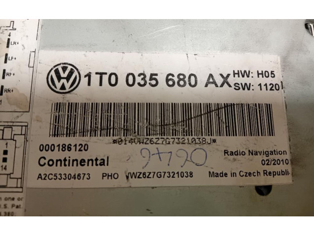 Дисплей    1T0035680AX, 1T0035680AX   Volkswagen Golf VI