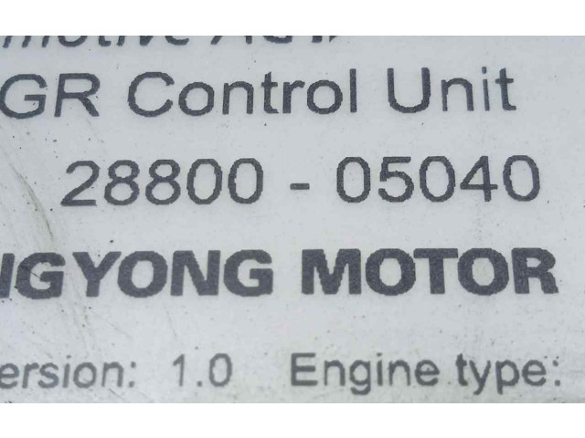 Блок управления 2880005040 SsangYong Rexton
