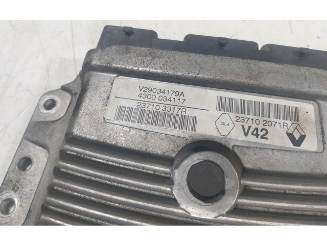 Блок управления двигателя 237103317R, 237102071R   Dacia Logan Pick-Up
