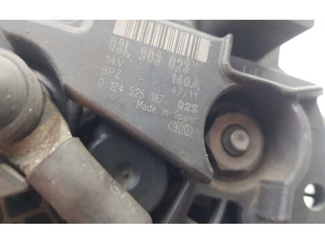 Генератор 03L903023, 03L903023   Volkswagen Caddy      