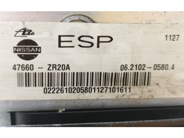 Jednotka ABS 47660ZR20A, 06210205804 Nissan Armada (WA60) 2008