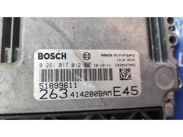 Řídící jednotka 51899611, CENTRALITAMOTORUCE Fiat Doblo