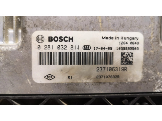 Řídící jednotka 0281032811, 1039S92503   Dacia Dokker 2017