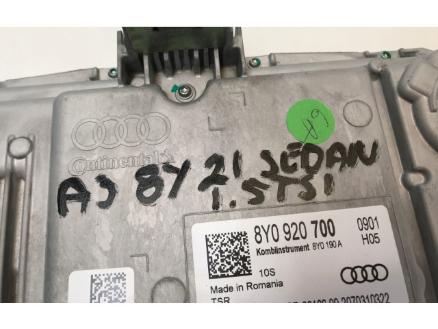 Панель приборов 8Y0920700 Audi A3 8Y