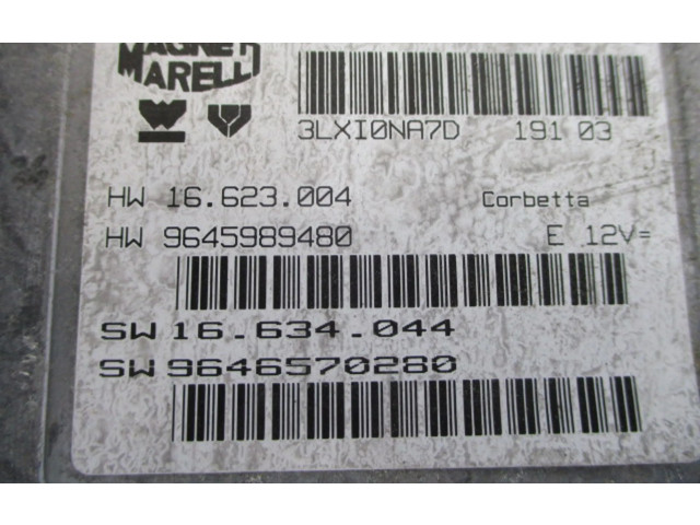 Řídící jednotka 9645989480, 9645989480 Alpine C2 2003