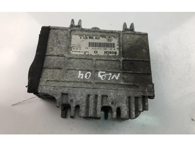 Блок управления коробкой передач 030906027P, 0261203914 Volkswagen Polo III 6N 6N2 6NF