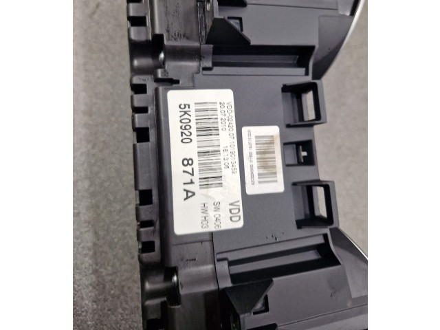 Панель приборов 5K0920871A Volkswagen Golf VI