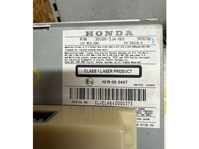 Моторчик заднего дворника 39100SJAG01, 10R023427 Honda Legend