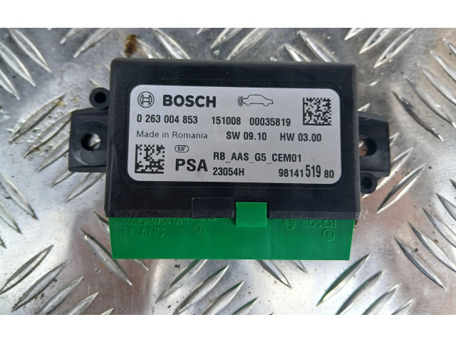 Блок управления парковки 9814151980, 00035819   Peugeot 2008 I