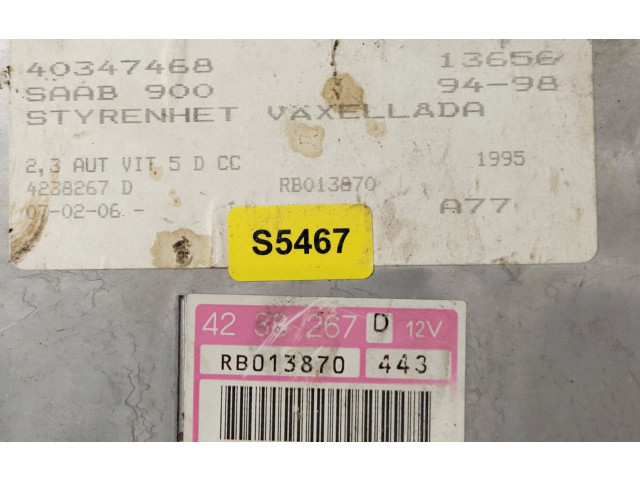 Блок управления коробкой передач 4238267, 40347468 Saab 900