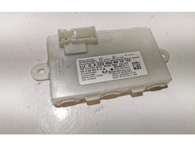 Řídící jednotka A2229009915 Mercedes-Benz C W205 2019