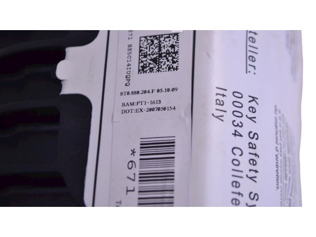 Подушка безопасности пассажира 8T0880204F   Audi A5 Sportback 8TA