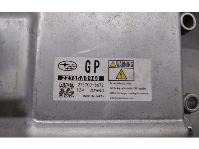 Řídící jednotka 22765AG940, 2757006672 Subaru Outback (BS) 2015